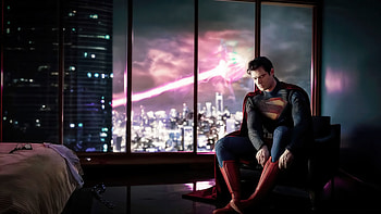 Superman Adjusting His Shoes, superman-legacy, superman, superheroes, 2025-movies, dc-comics, movies, david-corenswet HD wallpaper