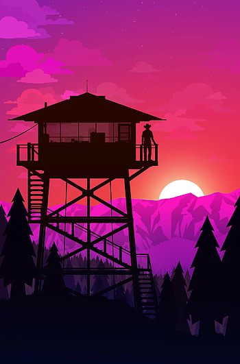 Henry, Firewatch HD phone wallpaper