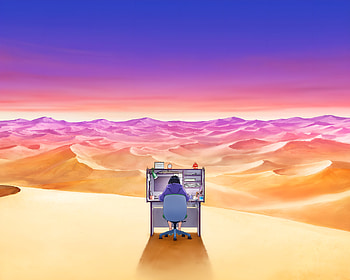 Anime Landscape by Zenshu & Natsuko Hirose, Anime, Zenshu, Natsuko Hirose HD wallpaper