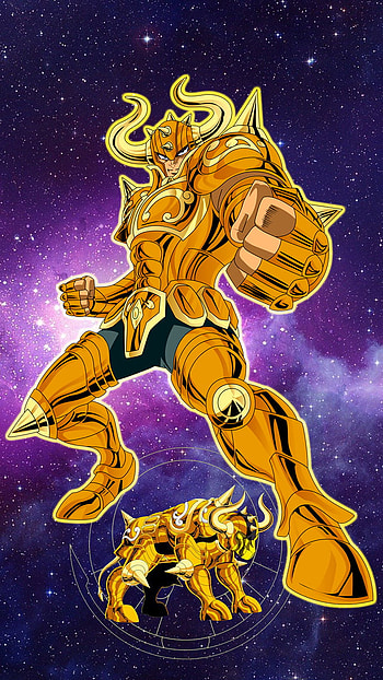 Taurus Aldebaran, Anime, Saint Seiya HD phone wallpaper