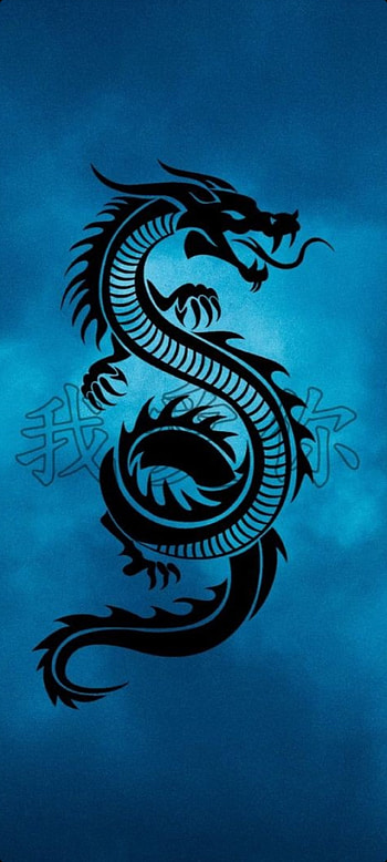Artx, aqua, art, blue, dragon HD phone wallpaper