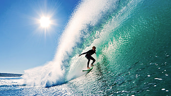 Cool surf , Splashing waves, Surfing perfection, Beach vibes HD wallpaper