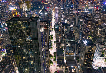 Cities, Auto, Night, Architecture, City, Building, Road HD wallpaper