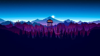 Firewatch Tower, Firewatch HD wallpaper