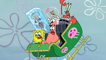 SpongeBob SquarePants, , Cartoon character, Vibrant colors HD wallpaper