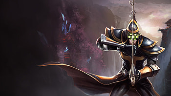 Master Yi classic Chinese, leaguesplash HD wallpaper