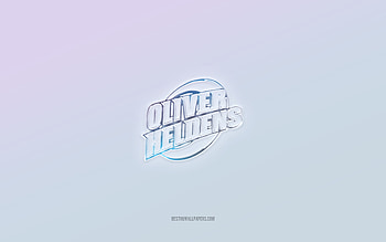 Oliver Heldens logo, cut out 3d text, white background, Oliver Heldens 3d logo, Oliver Heldens emblem, Oliver Heldens, embossed logo, Oliver Heldens 3d emblem HD wallpaper