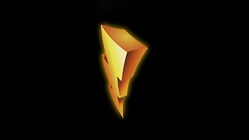Mighty Morphin Power Rangers Symbol, flash, superheroes, logo, dark, artwork, digital-art, deviantart HD wallpaper