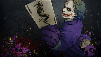 The World Of Joker, joker, supervillain, superheroes, artwork, digital-art, pixiv HD wallpaper