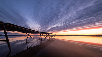 Lakescape , lake, nature HD wallpaper