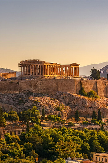 Parthenon, , Pixels, Outloud HD phone wallpaper