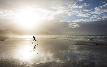Running background screensavers 2560p . HD wallpaper