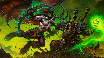Illidan Stormrage artwork, Legion invasion, World of Warcraft, Burning Legion HD wallpaper