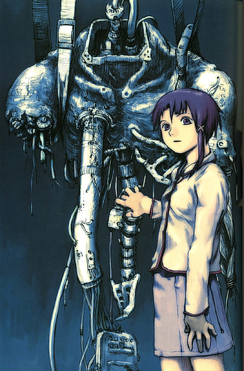 Serial Experiments Lain, Mind-bending anime, Cyberpunk world, Existential exploration HD phone wallpaper