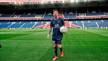 Paris Saint-Germain, Lionel Messi HD wallpaper