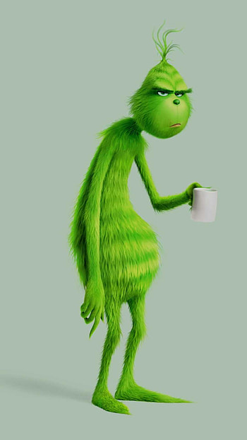 The Grinch , Festive design, Heartwarming movie, Christmas spirit HD phone wallpaper