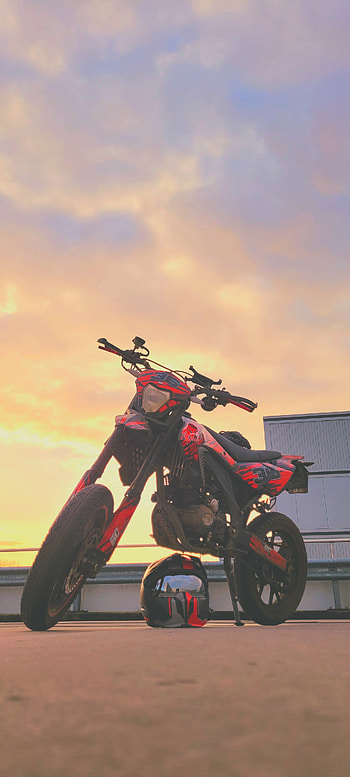 Supermoto, motocycle HD phone wallpaper