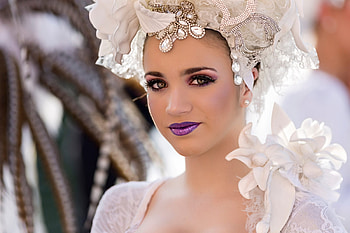 Brasil Carnival, white, vicente concha, face, girl, woman HD wallpaper