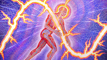 Alex Grey Progress of the Soul HD wallpaper