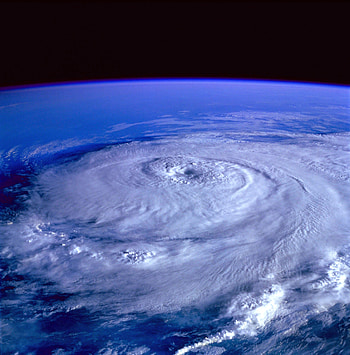 Universe, View From Above, Land, Earth, Planet, Hurricane HD phone wallpaper