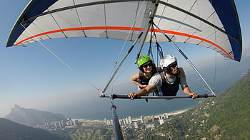 Rio de Janeiro, Hang Gliding HD wallpaper