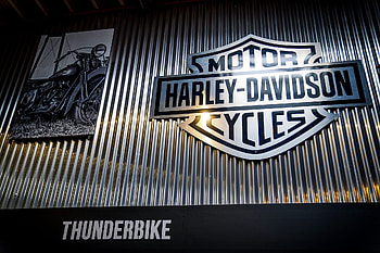Harley-Davidson Logo, Auto, Boutique makeover, Thunderbike HD wallpaper