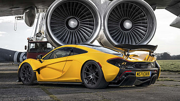 Mclaren P1 Yellow, mclaren, cars, yellow HD wallpaper