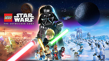 Darth Vader Luke Skywalker, Rey, Obi-Wan Kenobi, Finn Lego Star Wars The Skywalker Saga HD wallpaper