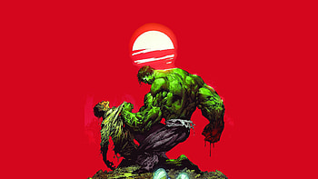 Bruce Banner Vs The Hulk , hulk, superheroes HD wallpaper