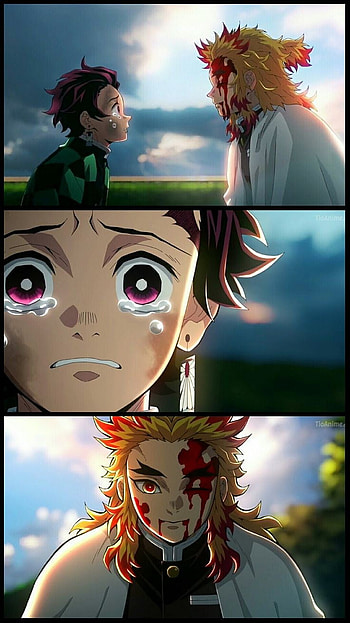 Rengoku Tanjiro Mugen, death, demonslayer, akaza, mugentrain, hashira, nezuko, anime HD phone wallpaper