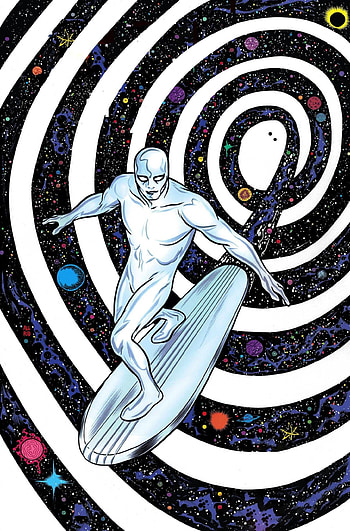 Silver Surfer 14, Mike Allred textless HD phone wallpaper