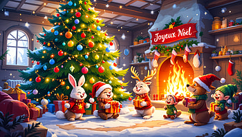 Magical Christmas Party - Ultra, christmas party, Christmas, holiday, Animal, gift HD wallpaper