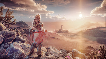 Horizon Forbidden West — Ultra : Sunset Over the Frontier, Horizon Forbidden West HD wallpaper