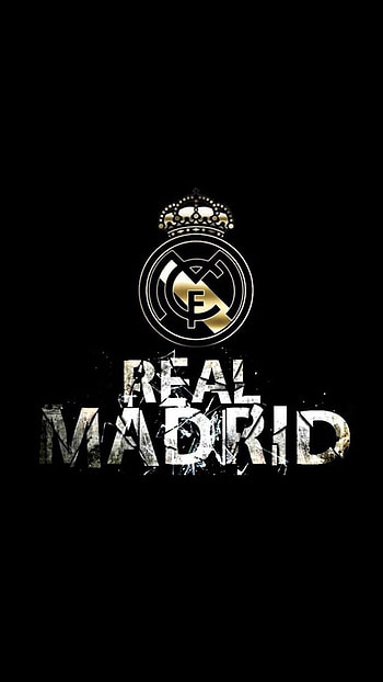 Real Madrid, Jersey, Black Background HD phone wallpaper