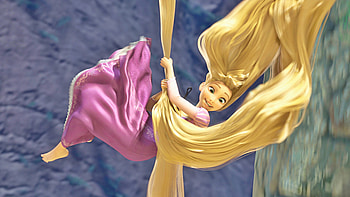 Rapunzel, Disney, Tangled, Long Hair HD wallpaper