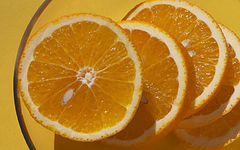 Citrus, abstract, graphy, lemon, fruit, slice HD wallpaper