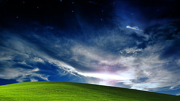 Night XP, xp, night, 3d, pg HD wallpaper