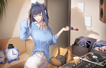 Ouro Kronii, hololive, Ouro Kronii, Anime, Virtual Youtuber HD wallpaper