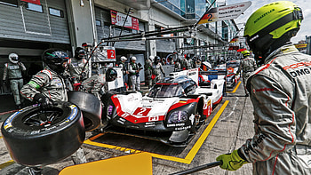 Porsche 919 Hybrid Pit Stop, Endurance Racing HD wallpaper