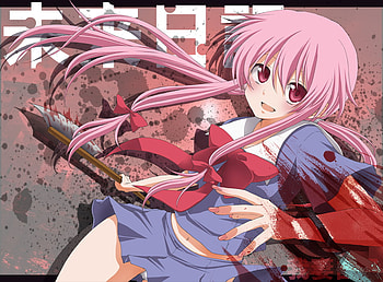 Yuno Gasai, nikki, mirai, yuno, anime HD wallpaper