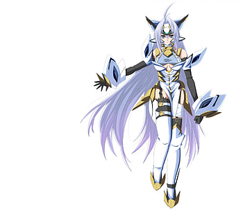 Kos-Mos, xenosaga, cute, red eyes, long hair, bodysuit, 3d, kos mos, cg, game, , warrior, female, plain, sexy, white, hot, blue hair, girl, armor, anime girl, simple, anime, fantasy, video game, rpg, realistic HD wallpaper