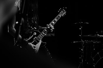 Music, Guitar, Bw, Chb, Musician, Guitar Player, Guitarist HD wallpaper