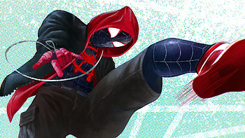 SpiderMan Into The Spider Verse New Artwork 2018, spiderman-into-the-spider-verse, spiderman, superheroes, artwork, artist, digital-art, behance HD wallpaper