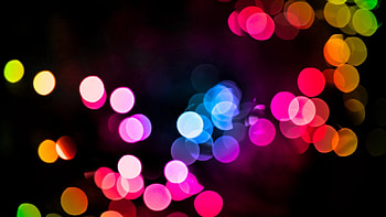 Abstract, Glare, Circles, Bright, Multicolored, Motley HD wallpaper