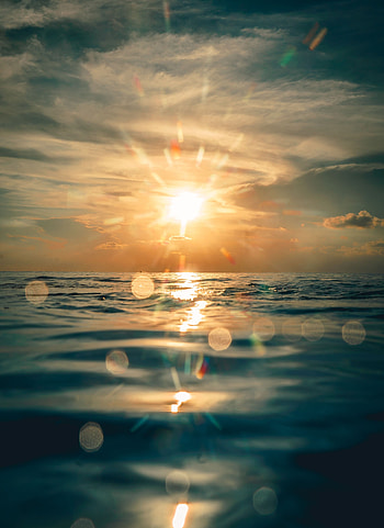 Nature, Water, Sea, Sun, Glare, Shine, Light HD phone wallpaper