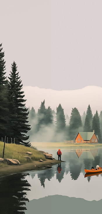 journey, outdoor, forest HD phone wallpaper