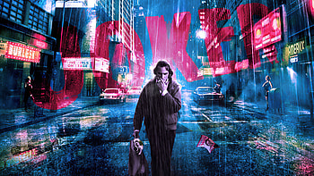 Joker Smoking New York, joker-movie, joker, superheroes, supervillain, art HD wallpaper