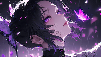Demon Slayer, Demon Slayer: Kimetsu no Yaiba, Shinobu Kochou HD wallpaper