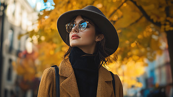 Chic Fall Fashion: A Stunning Ultra, fall fashion, woman, fashion, Autumn, style HD wallpaper