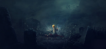 Gohan, Dragon Ball Super, dark, art, 2019 HD wallpaper